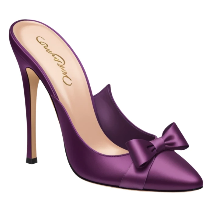 Agent Provocateur Elice Plum Mules
 sticker