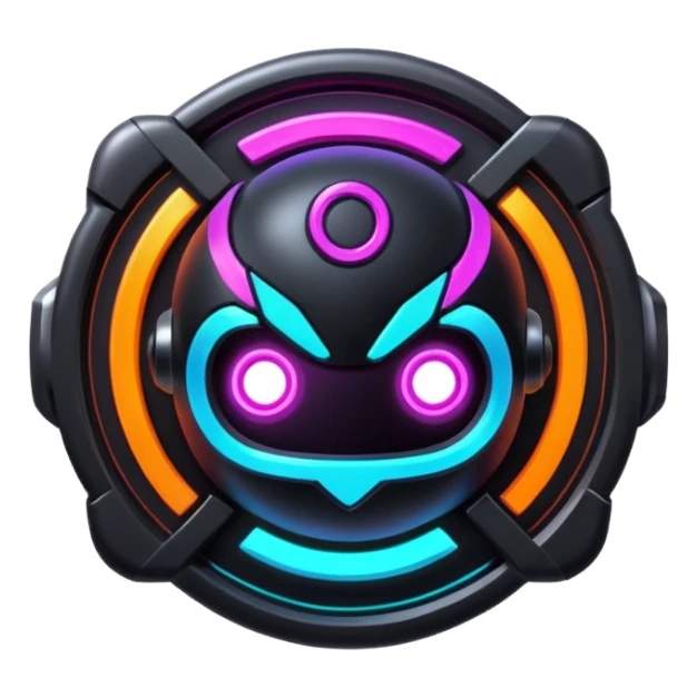 Make a Gaming logo and then put some Robotic background design with it then put my name SAYUTI at the front sticker