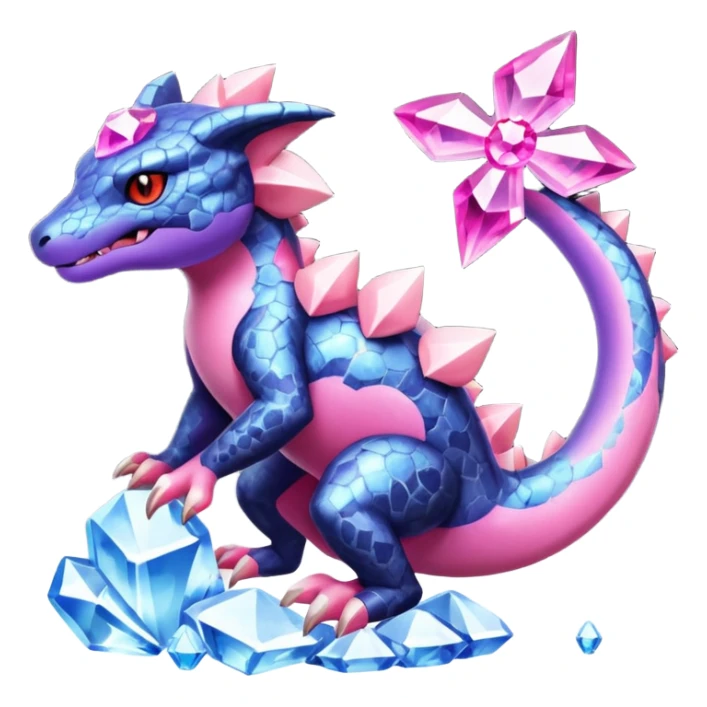 Salandit-Amaura-Diancie-fusion sticker