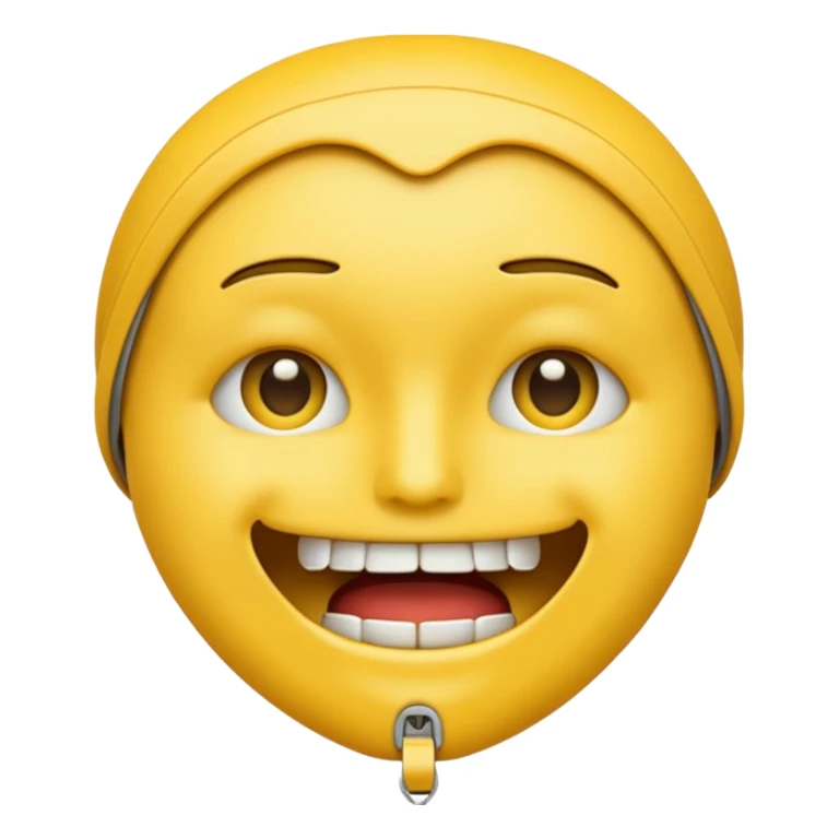 Zipper-Mouth Face emoji sticker