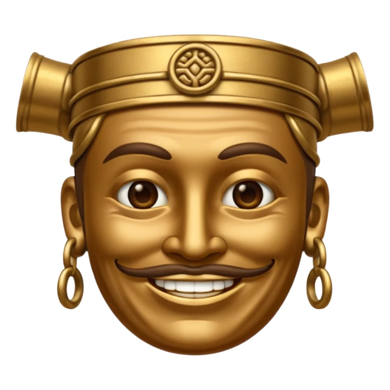 sanxingdui bronze man emoji sticker
