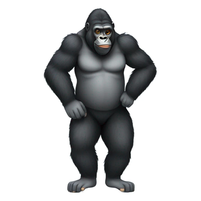 Gorilla with socks sticker