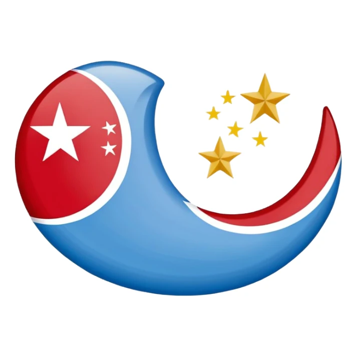 east turkistan flag emoji sticker