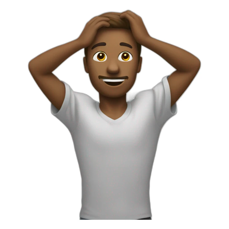 Une personne qui fait un dab sticker