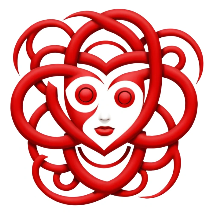 Gaara's sign in Naruto that means love sticker