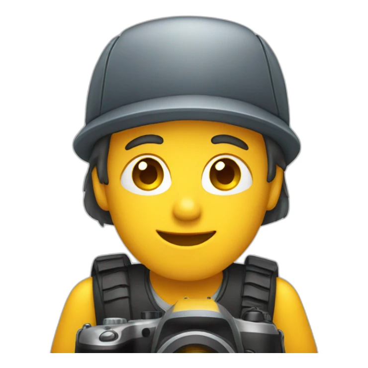 Male photographer sticker