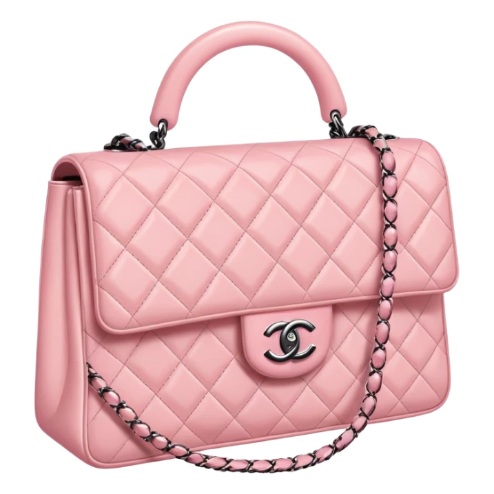 Chanel baby pink bag  sticker
