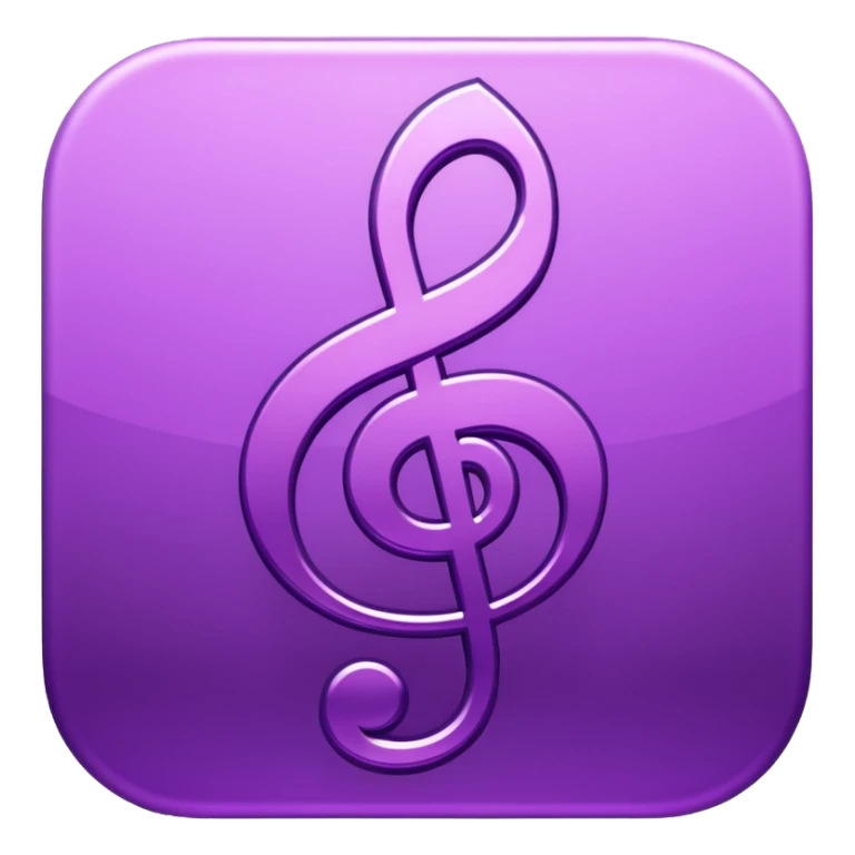 glitter symbol music purple cyberpunk sticker
