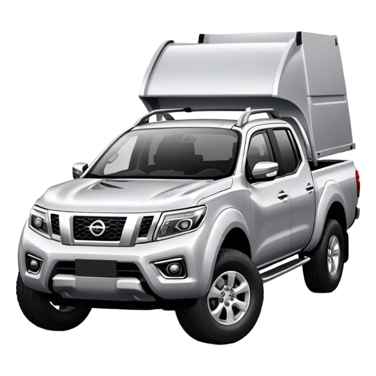 Nissan Navara - Nissan (Model Year: 2021) (Iconic colour: Silver) sticker