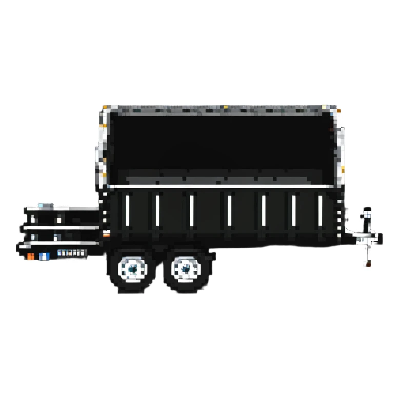 end dump trailer sticker