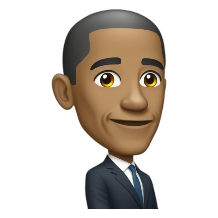 obama in france sticker