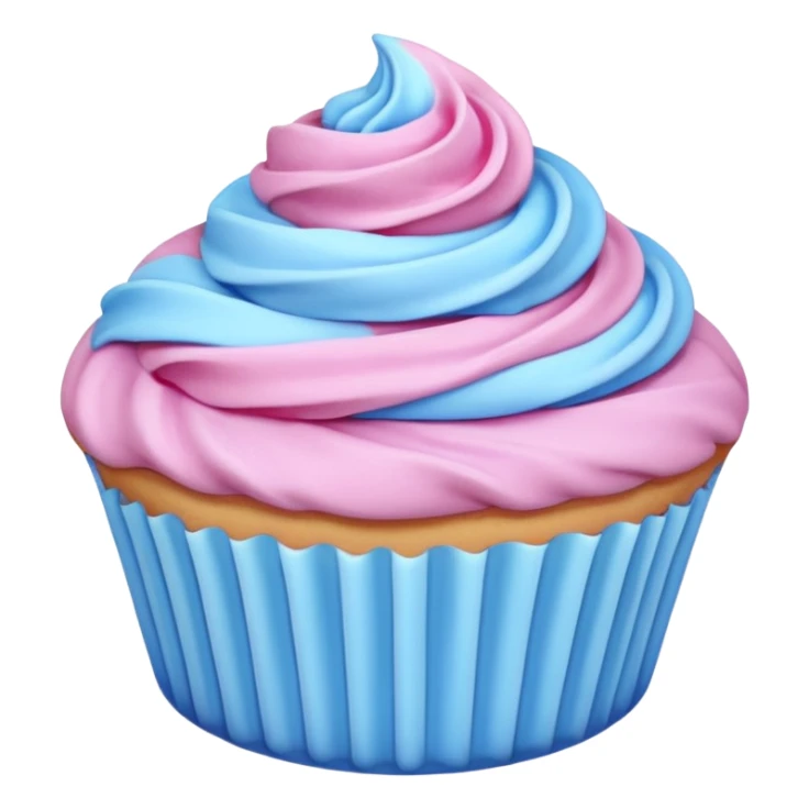 Desserts pinkie blue and purple sticker