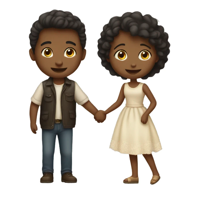 Love story , boy and girl  sticker