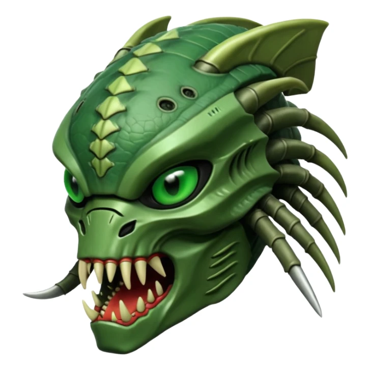 alien like in the movie predator   sticker