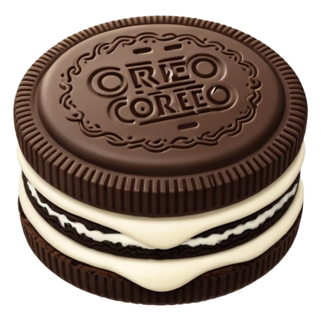 oreo cookie sticker