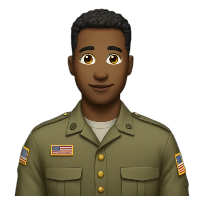 Military boyfriend sticker