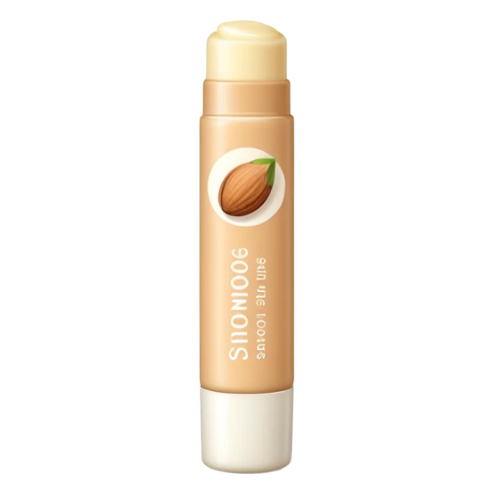 Lipbalm with shea butter and almon oil sticker