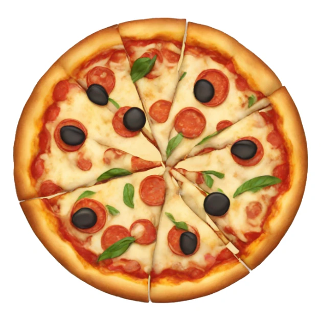 Pizza sticker