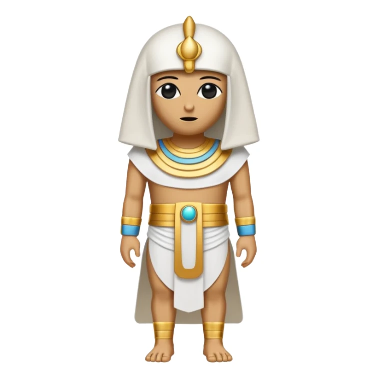 eqyptian god medjed with legs sticker