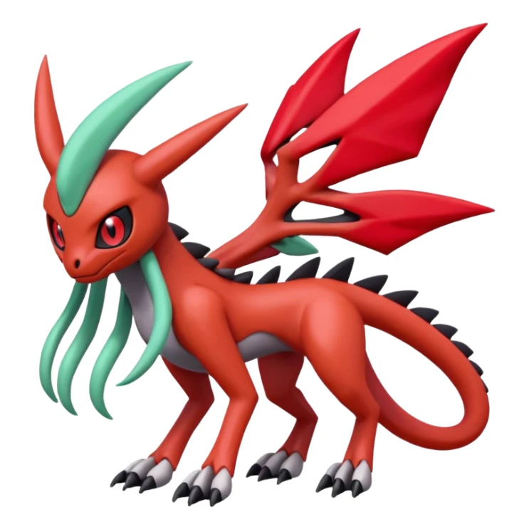 Meloetta-Guilmon-Scizor-Darkrai-Pokémon-Fakémon-creature sticker