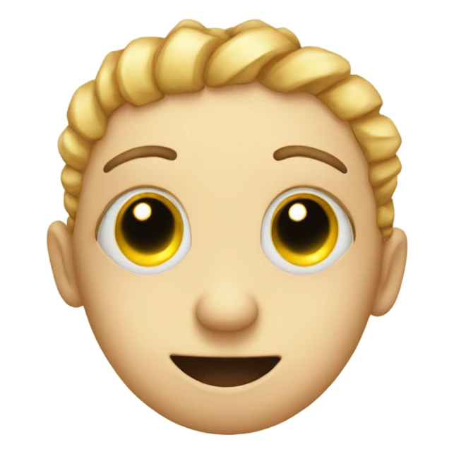 a smiley face with eyelashes so it looks cute  sticker