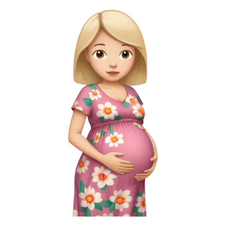 A girl is pregnant  sticker