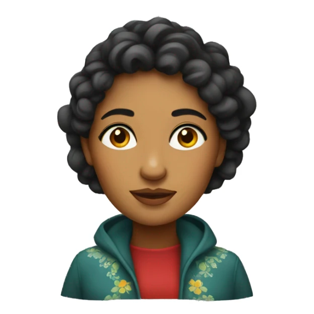 A stereotypical Portuguese woman sticker