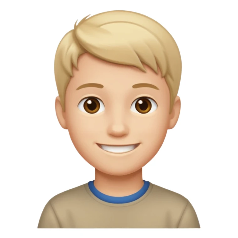 create emoji of a boy getting up sticker