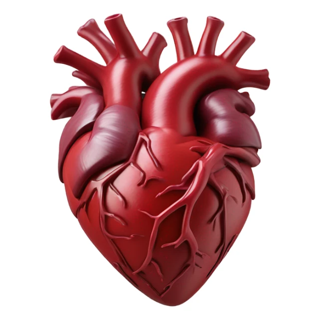 Heart of crimson sticker