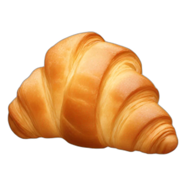 creamy croissant sticker