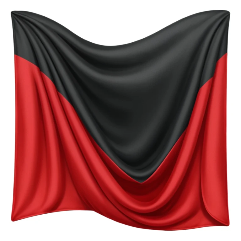 Schwarz weiß rote Fahne  sticker