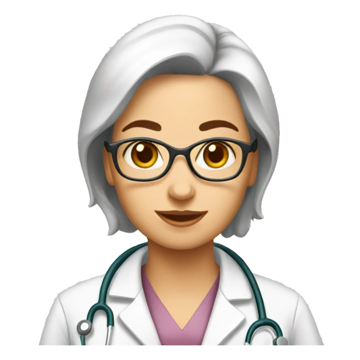 doctor goose female sticker