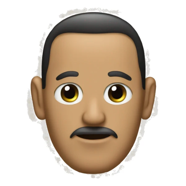 EMOJI DE El Señor de Sipán (Moche) CON FONDO BLANCO sticker