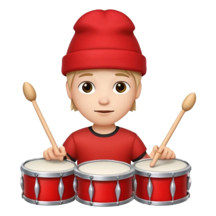 little drumer sticker