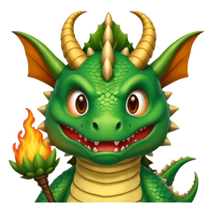 ein Drache mit einem Zauberstab in der Hand  und einem Hud  auf dem kopf und ein schnurbard auf dem gesicht sticker