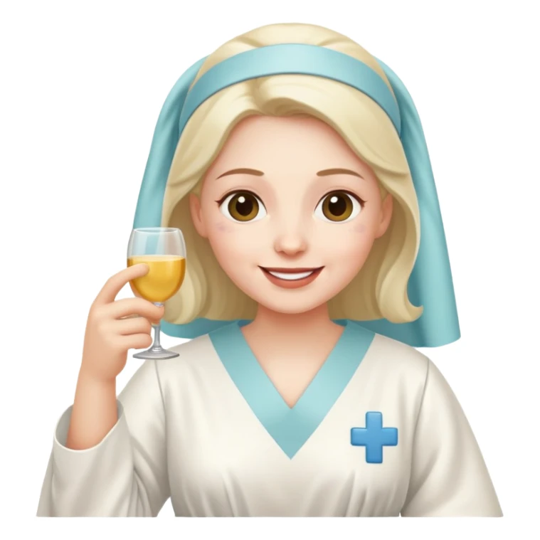 Happy wedding anniversary sick in the hospital  sticker