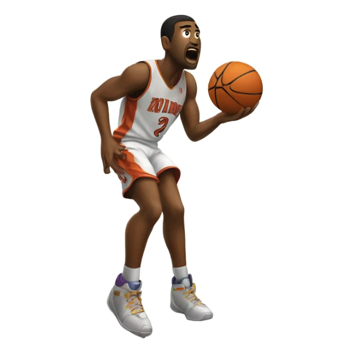 shooting my basketball shot sticker