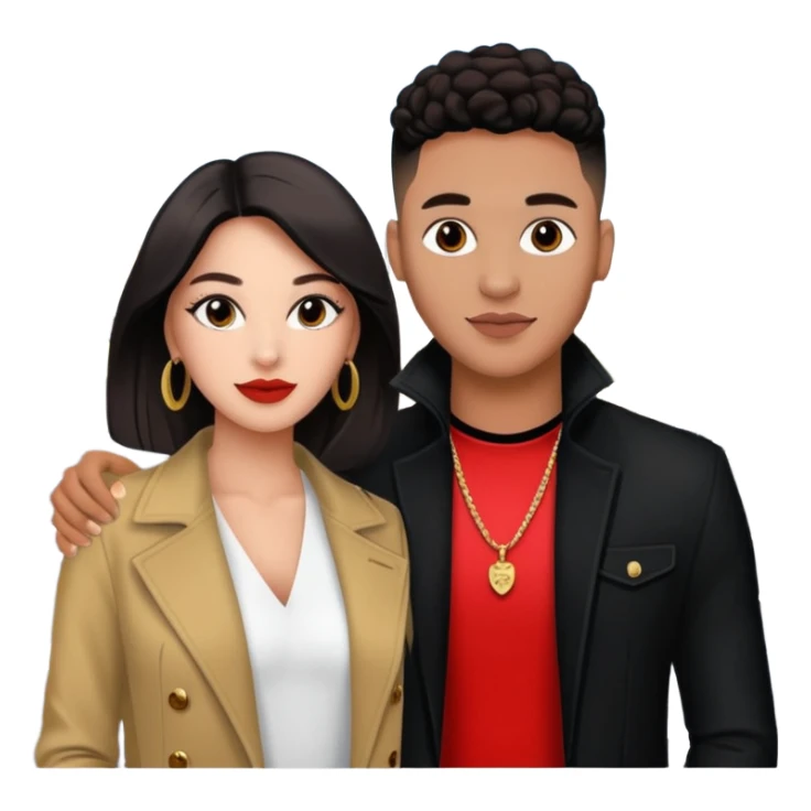 Tefi Valenzuela Peru Instagram Model meets celeb crush jetset Josh King Madrid sticker