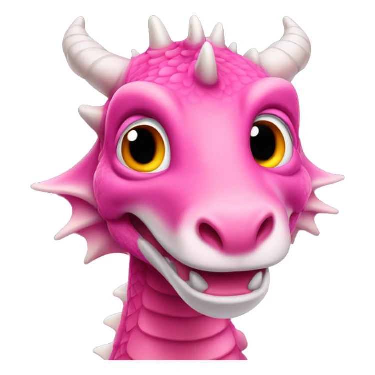 Pink dragon from house of the dragon sticker