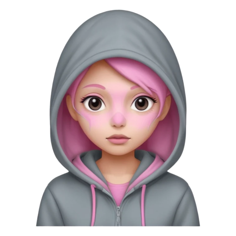 PINK ALIEN GIRL WEARING HOODIES



















 sticker