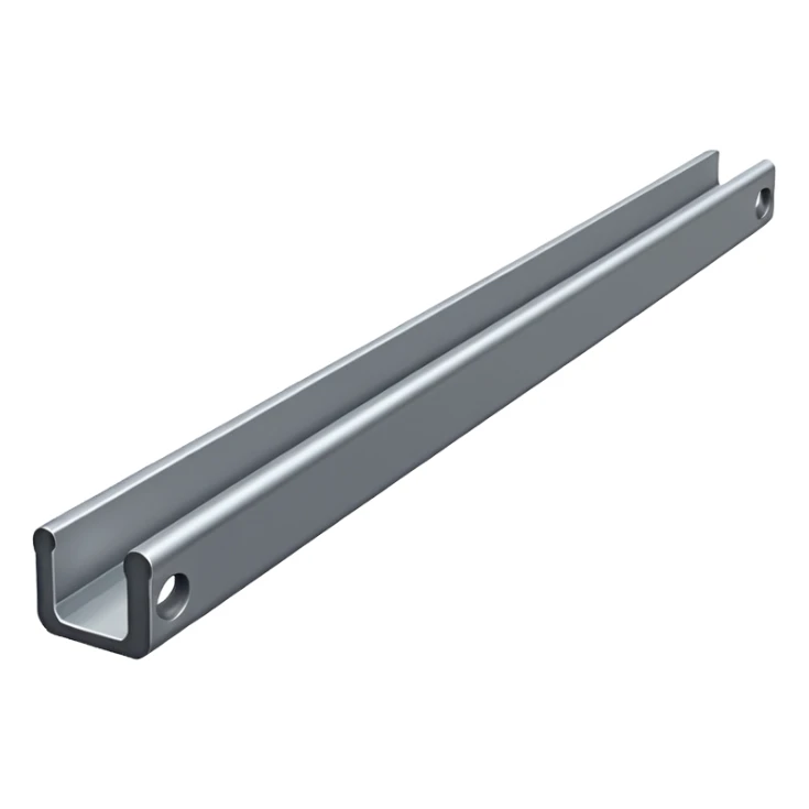 industrial metal beam, clean, no rust, as simple as possible sticker