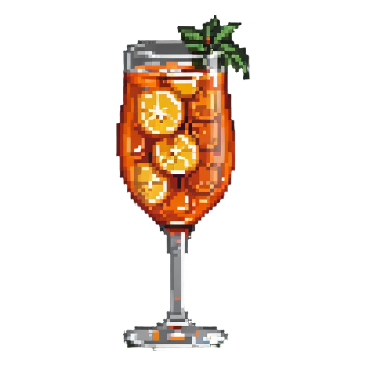 Aperol Spritz cocktail sticker