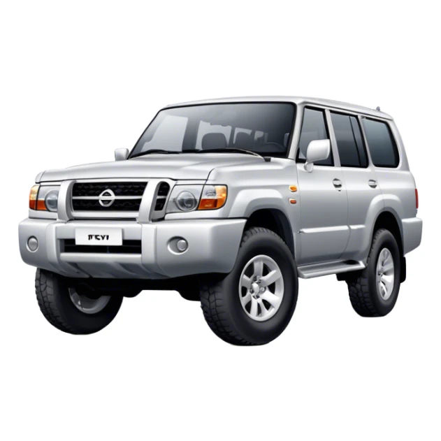 Nissan Patrol - Nissan (Model Year: 2022) (Iconic colour: Silver) sticker