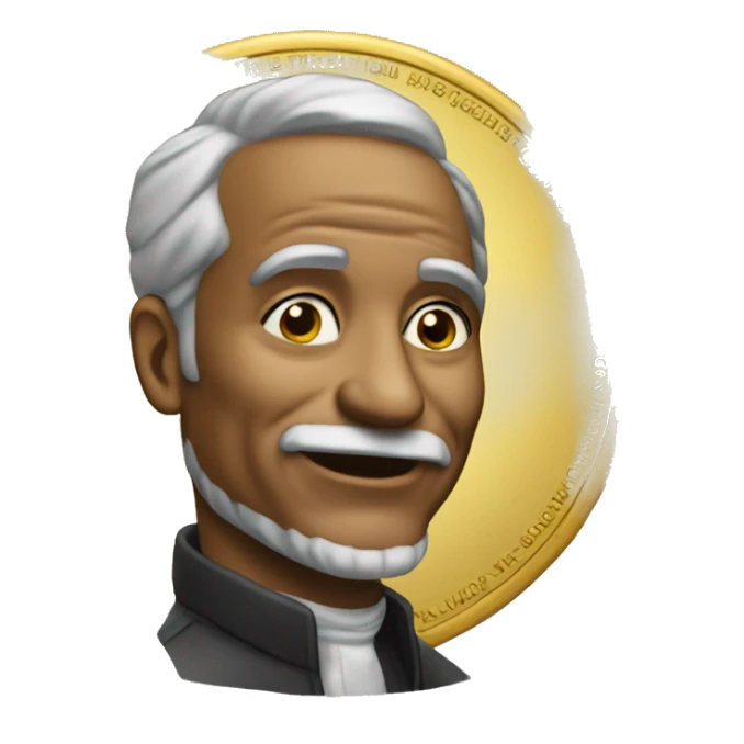 the man founder of pepe coin  sticker