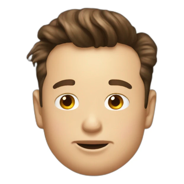 Elon musk poop sticker