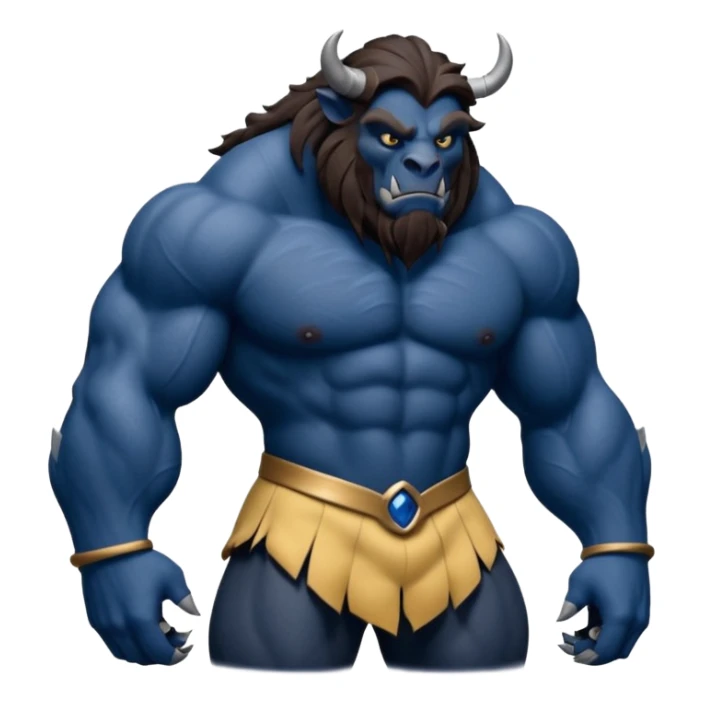 Beast from Beauty and the Beast Movie sticker