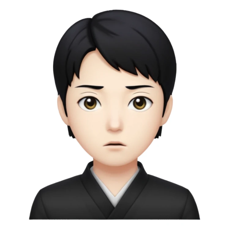 solo leveling anime character sung jinwoo sticker