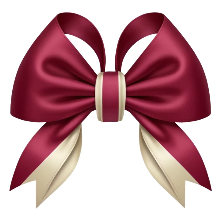 Burgundy and ivory sinus cancer ribbon sticker