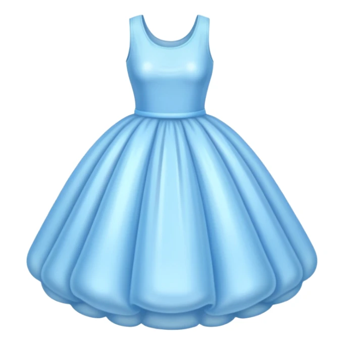 The bubble dress is typically a voluminous ball gown, designed to make Glinda look like she’s literally floating in a bubble. It features:  Pale blue or shimmering white-blue hues isolated  sticker
