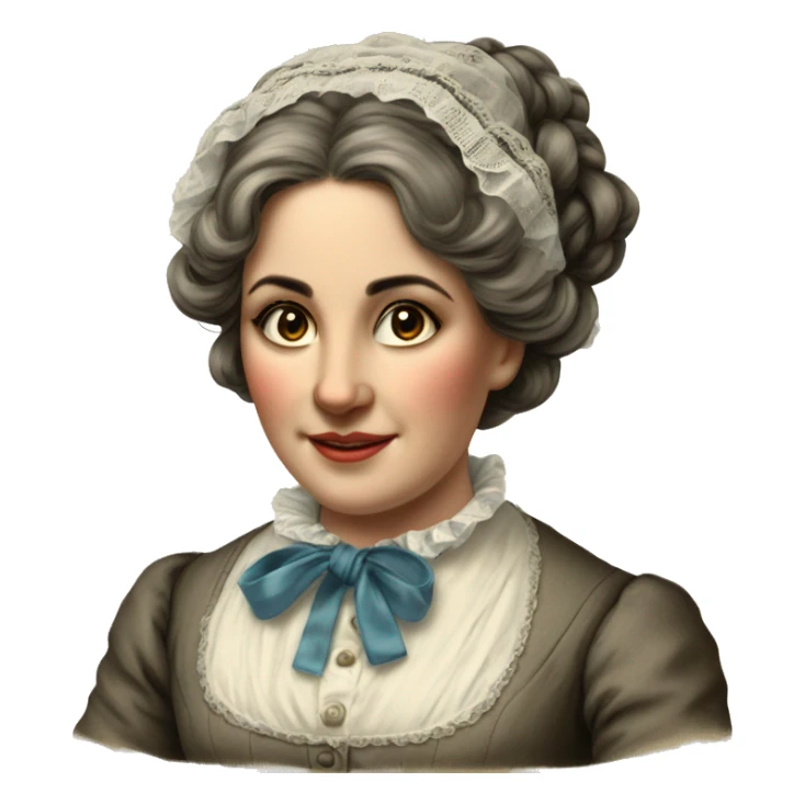 seamstress of the late 19th century sticker